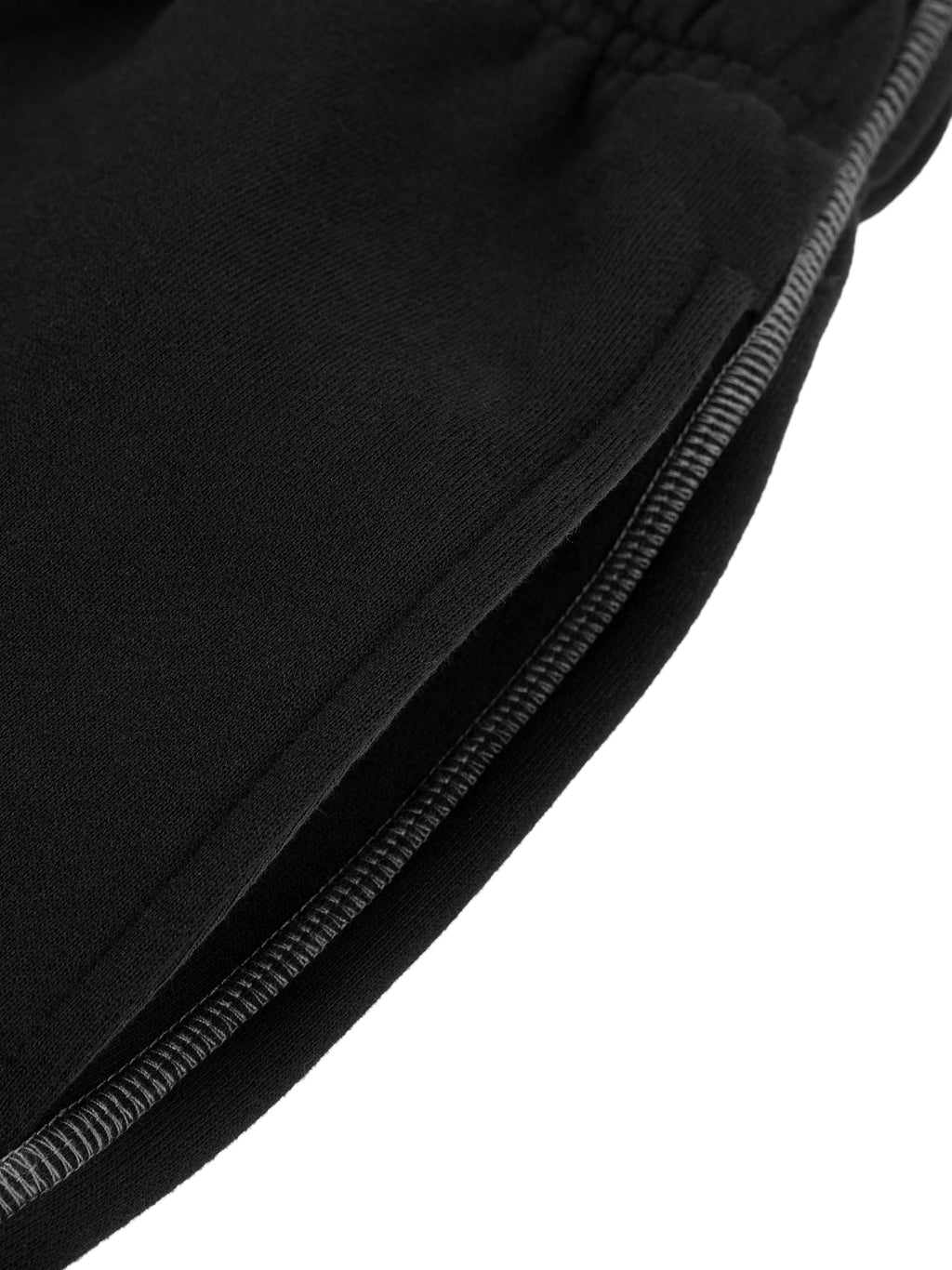 Contrast-Stitched Fleece Sweatpants