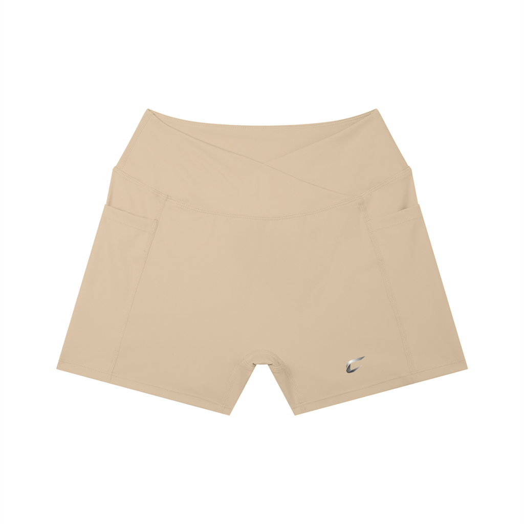 Women’s High Rise Pocket Yoga Shorts