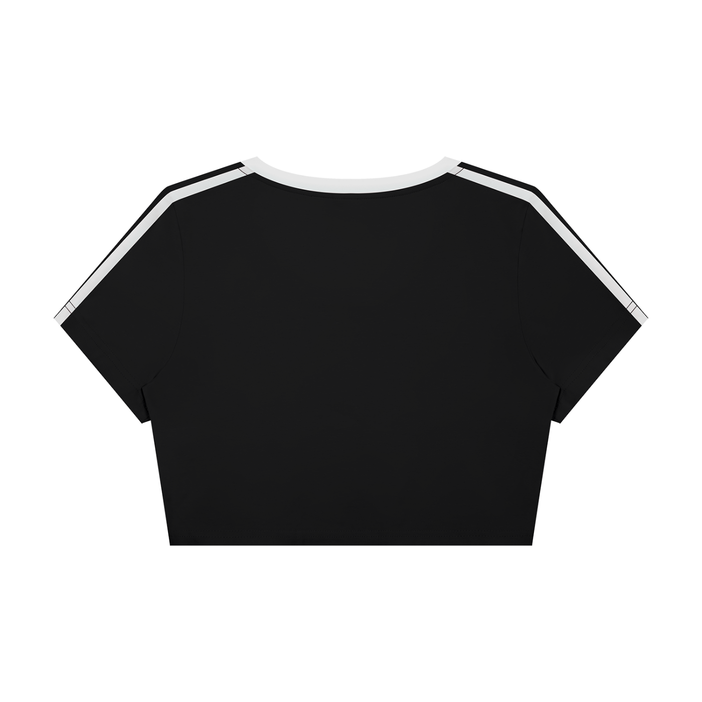 Women’s Slim Fit Color Block Crop Top