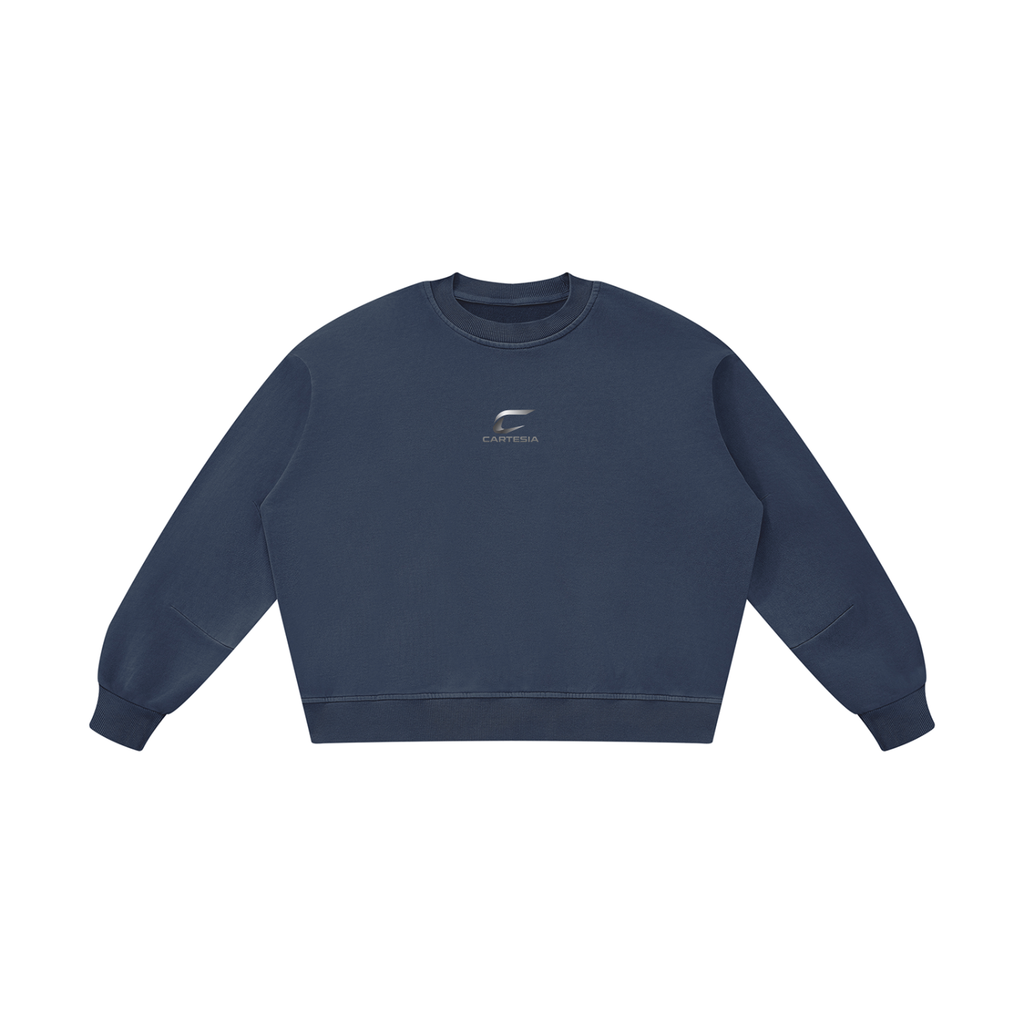 Boxy Vintage Washed Sweatshirt
