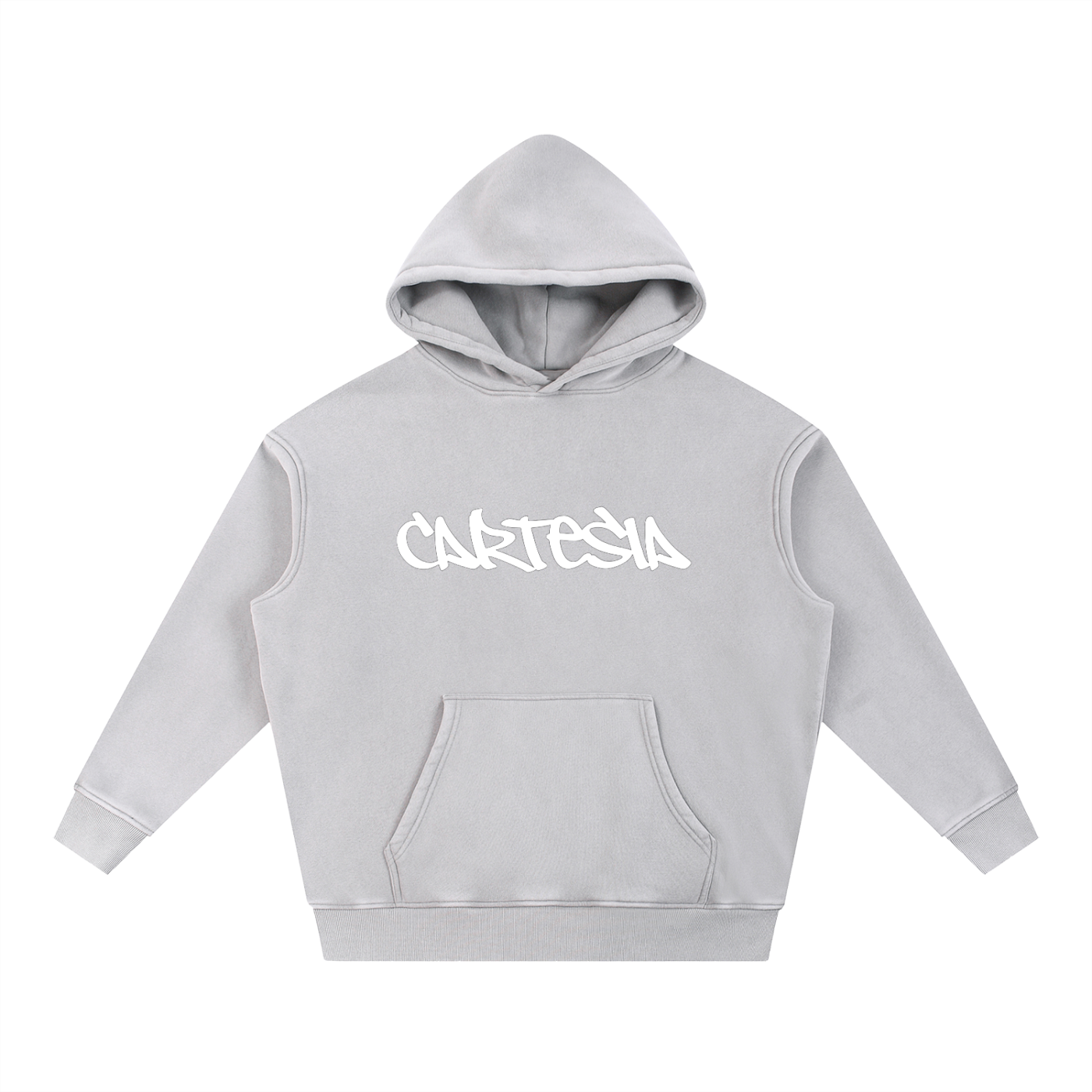 Signature ‘C’ Snow Wash Fleece Oversize Hoodie