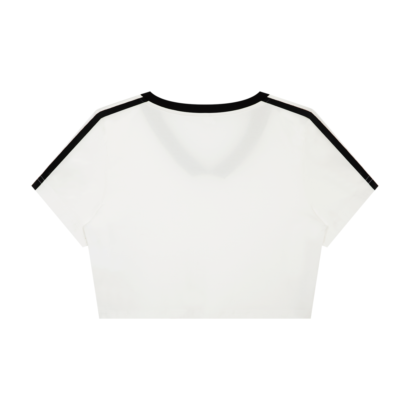 Women’s Slim Fit Color Block Crop Top
