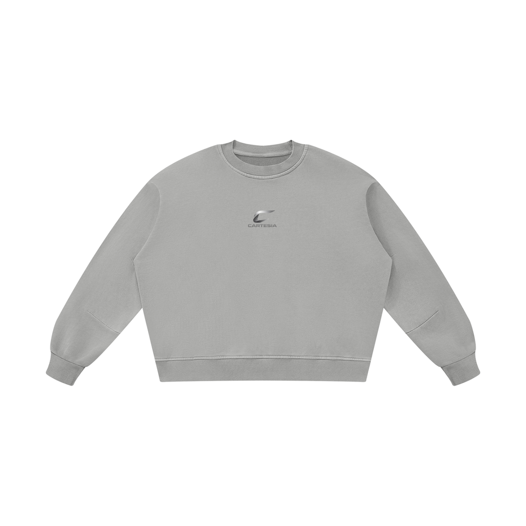 Boxy Vintage Washed Sweatshirt
