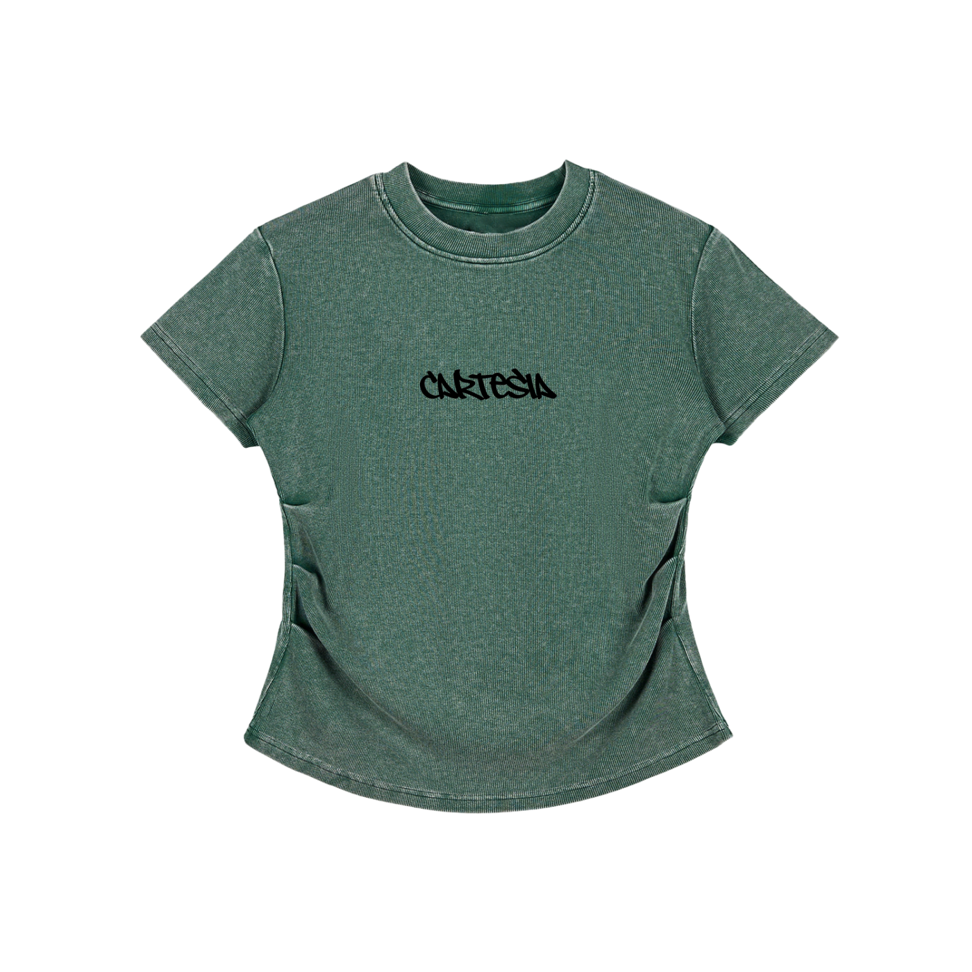 S1.E2 - Awaiting Change with Cartesia Vintage Washed Bodycon Cotton T-Shirt