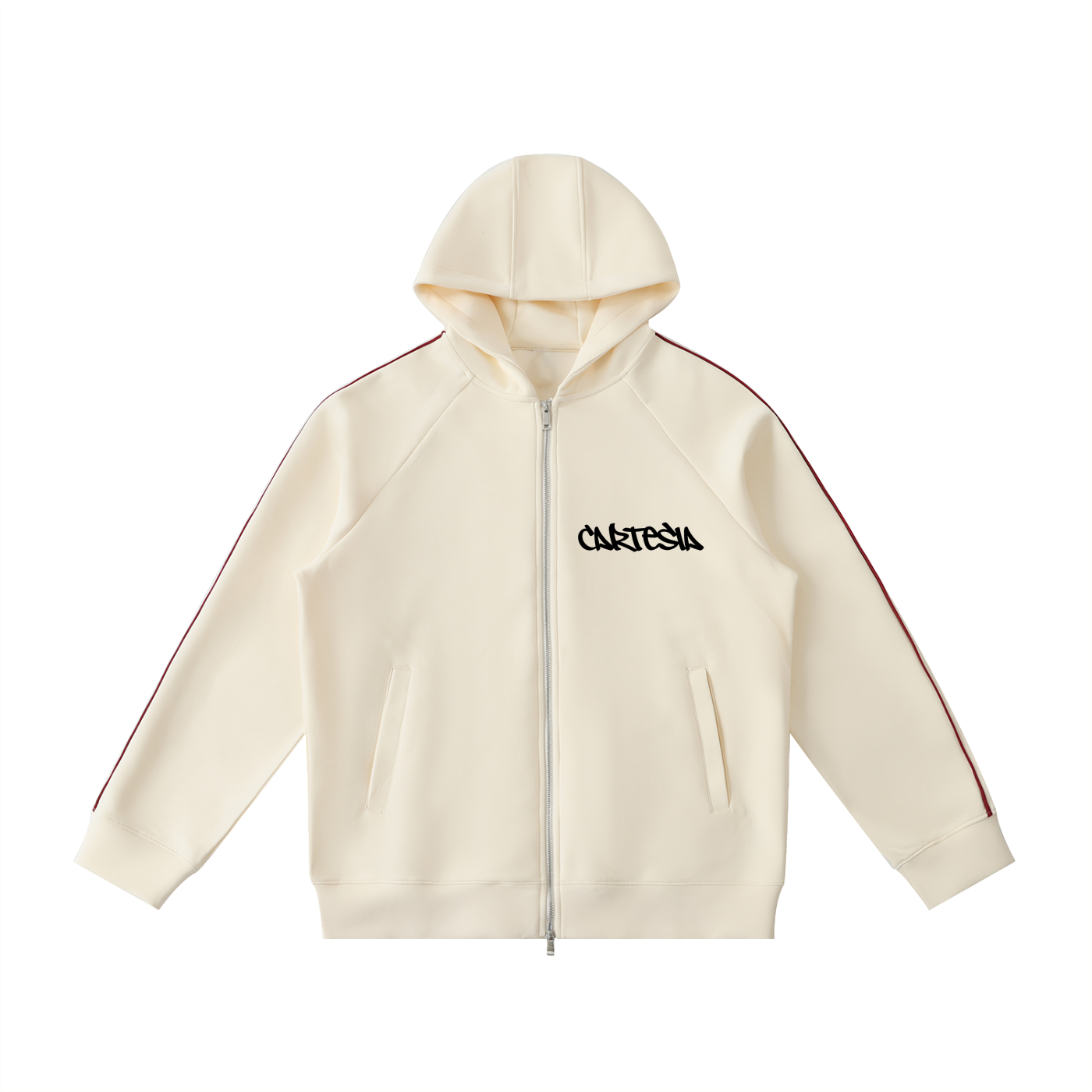 S1.E1 - Rest Heavyweight Raglan Sleeve Zip Hoodie