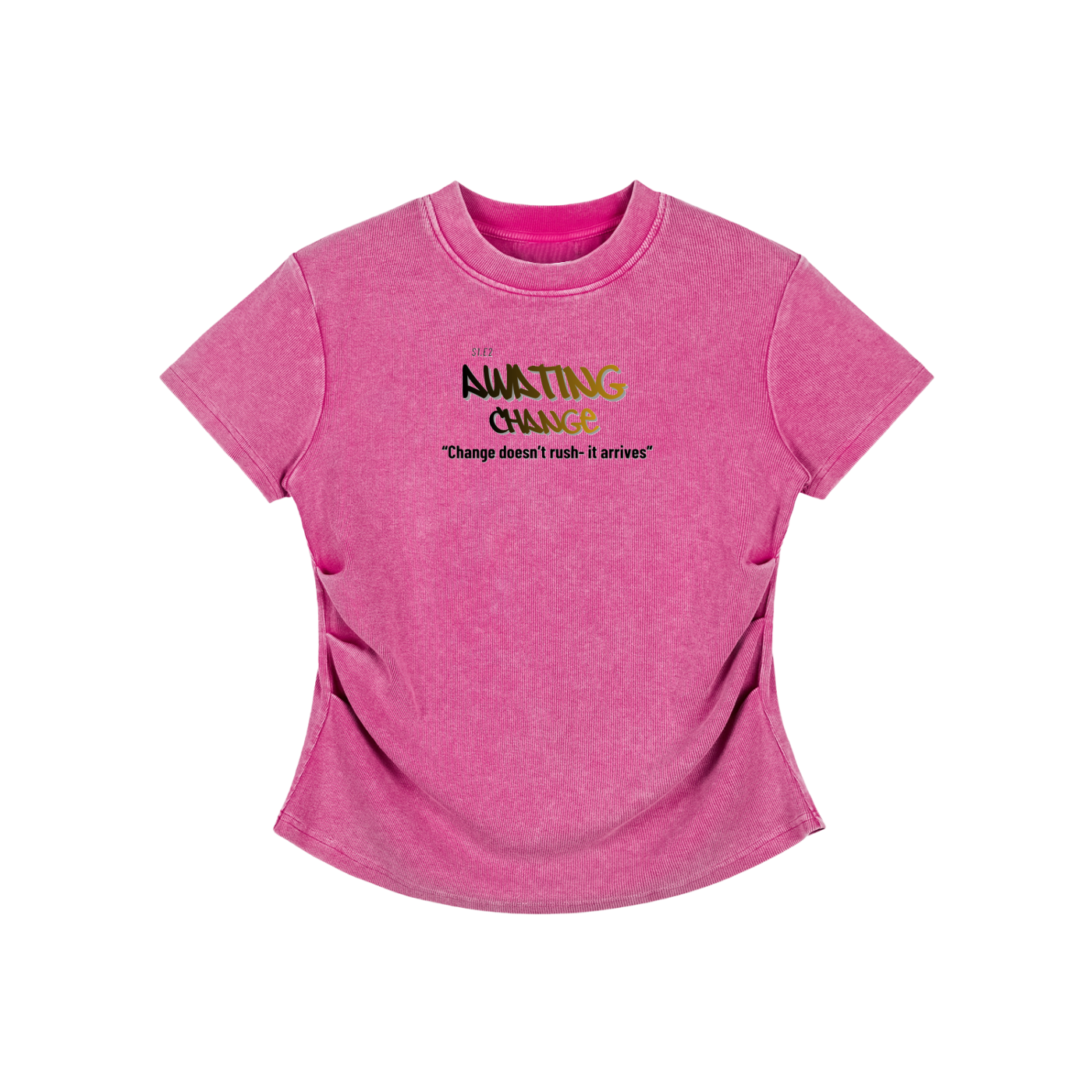 S1.E2 - Awaiting Change Vintage Washed Bodycon Tee