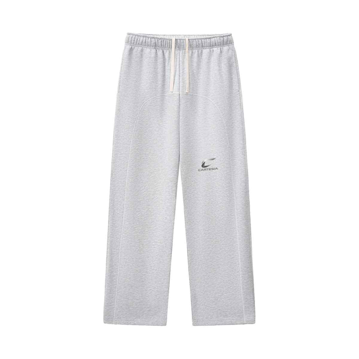 Contrast-Stitched Fleece Sweatpants