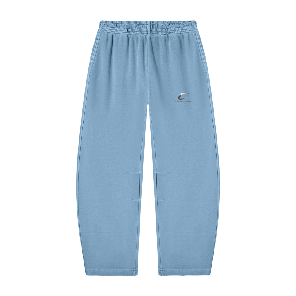 Vintage Washed Barrel Leg Sweatpants