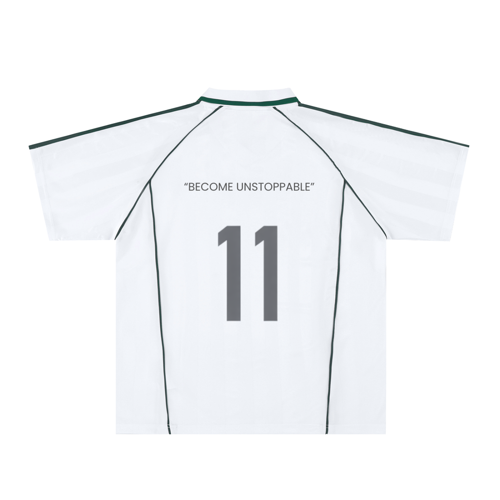 Shadow Stripe Collared Soccer Jersey