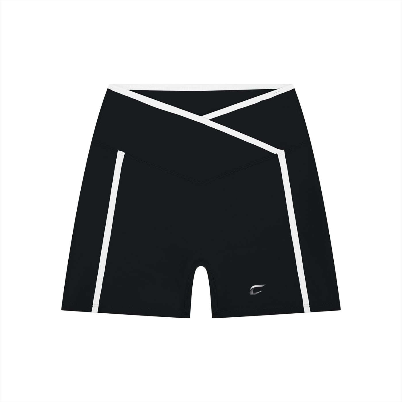 Women’s High Rise Color Block Yoga Shorts