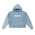 The 11 Range Vintage Frayed-Hem Hoodie