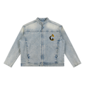 Cartesia Vintage Washed Denim Jacket - Cartesia Clothing