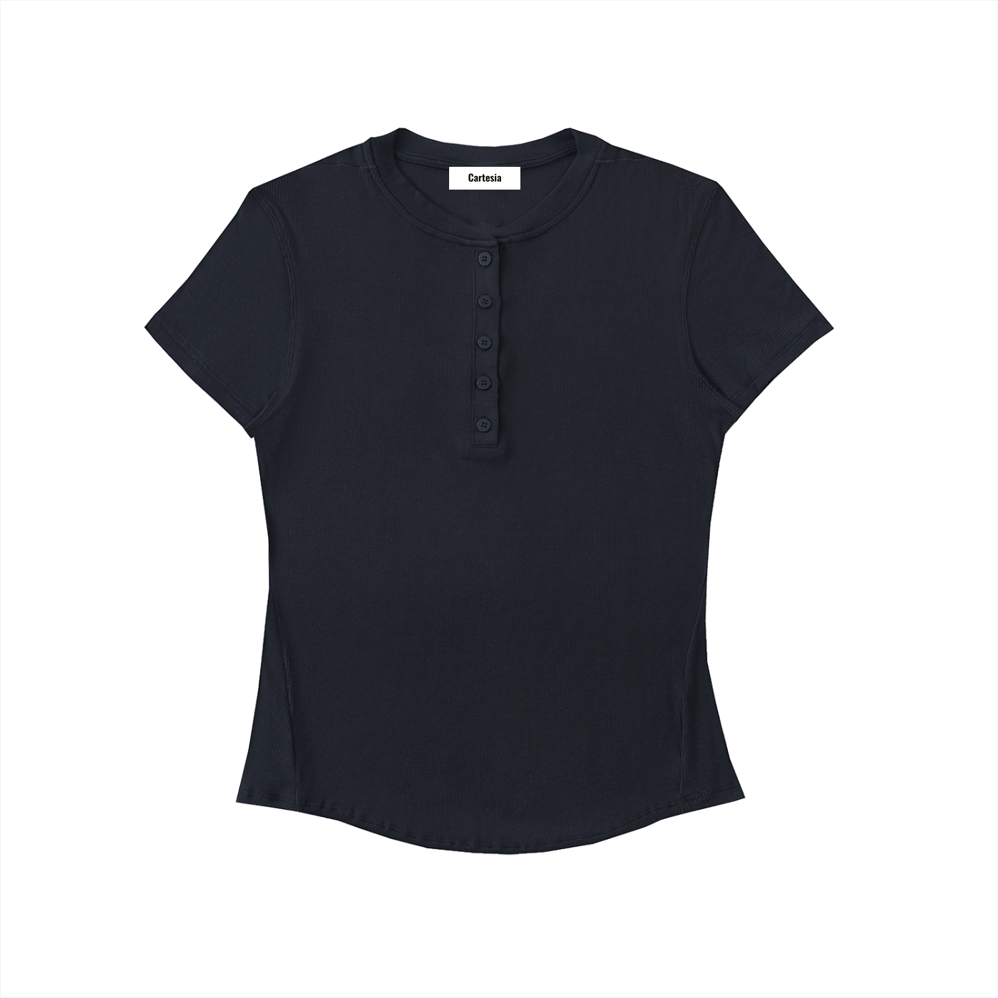 Signature 'C' Henley Shirt