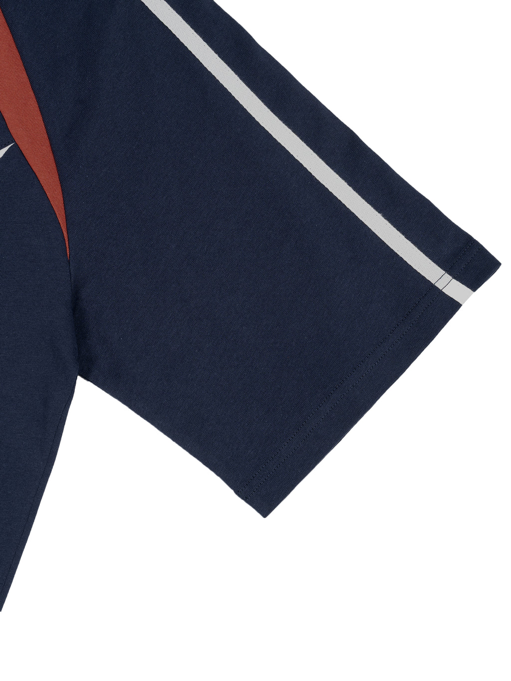 Color Block V-Neck T-Shirt