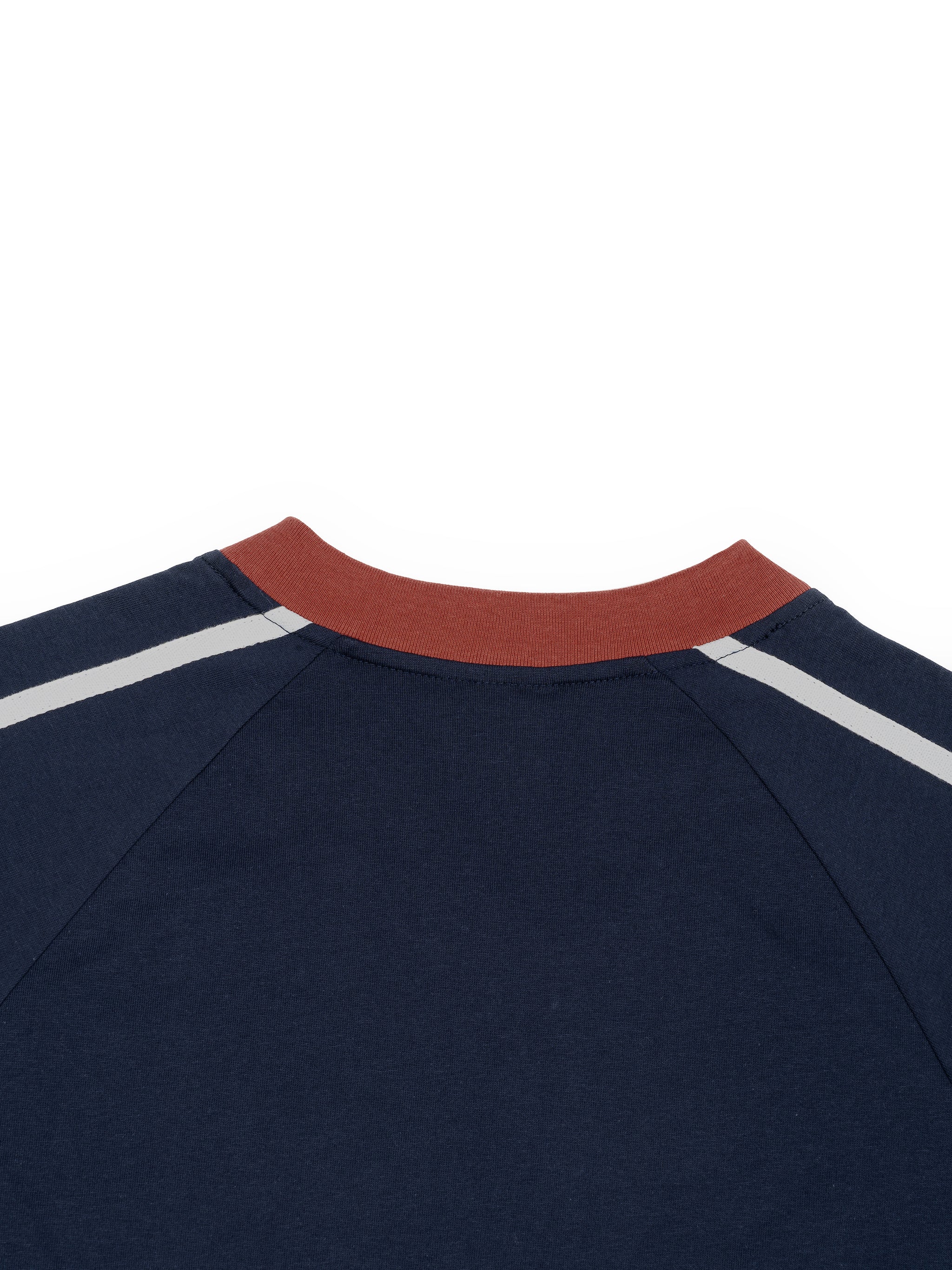 Color Block V-Neck T-Shirt