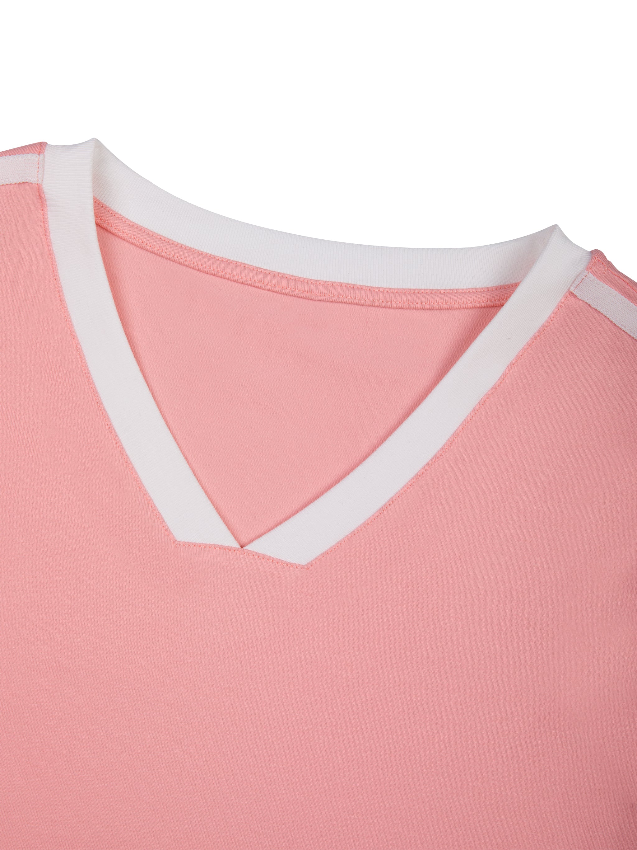 Women’s Slim Fit Color Block Crop Top