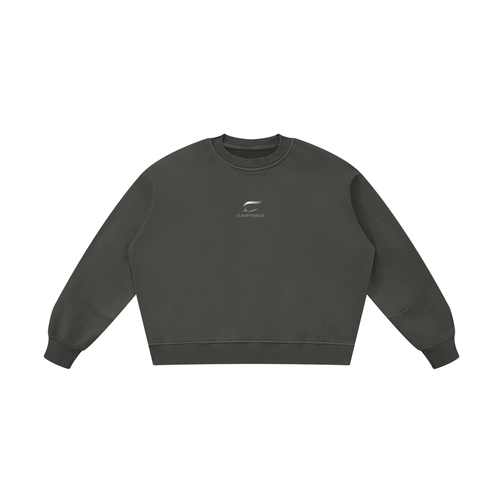 Boxy Vintage Washed Sweatshirt
