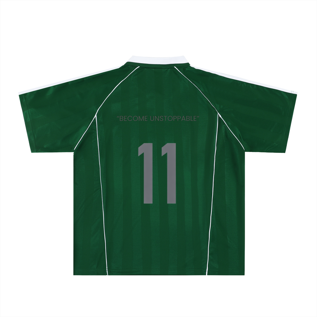 Shadow Stripe Collared Soccer Jersey