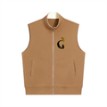 Khaki coloured Vest (front)