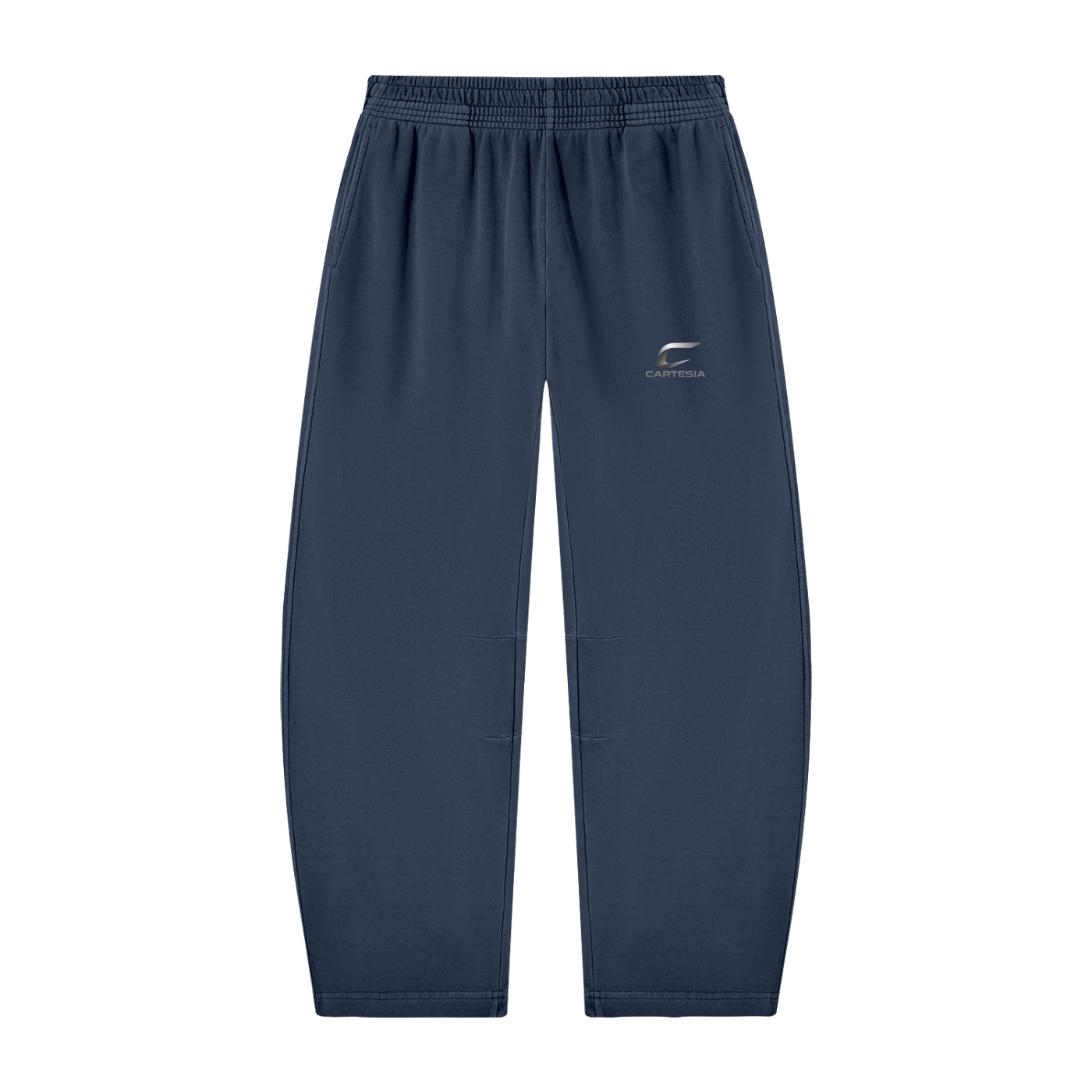 Vintage Washed Barrel Leg Sweatpants