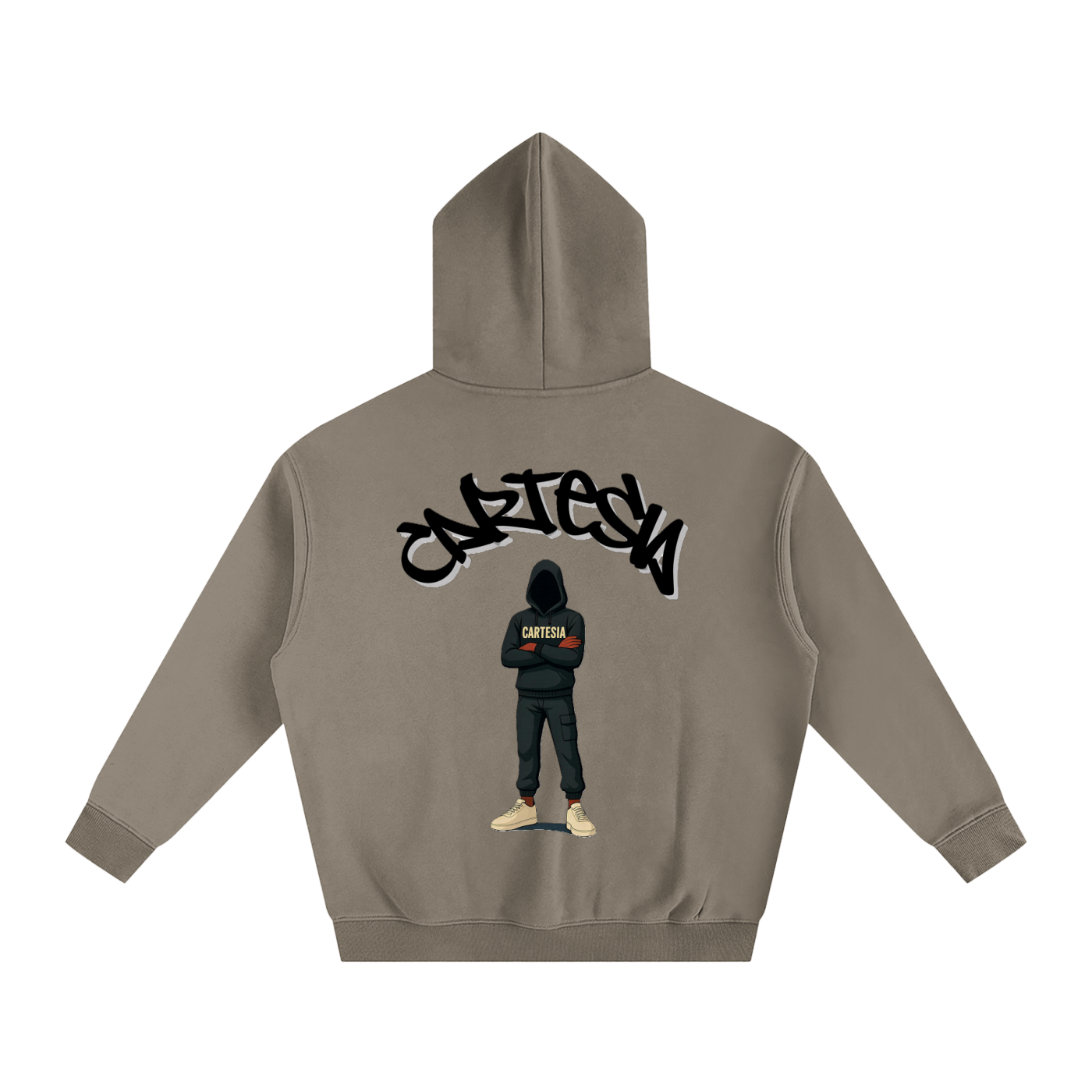 S1.E1 - Rest Oversize Fleeced Hoodie