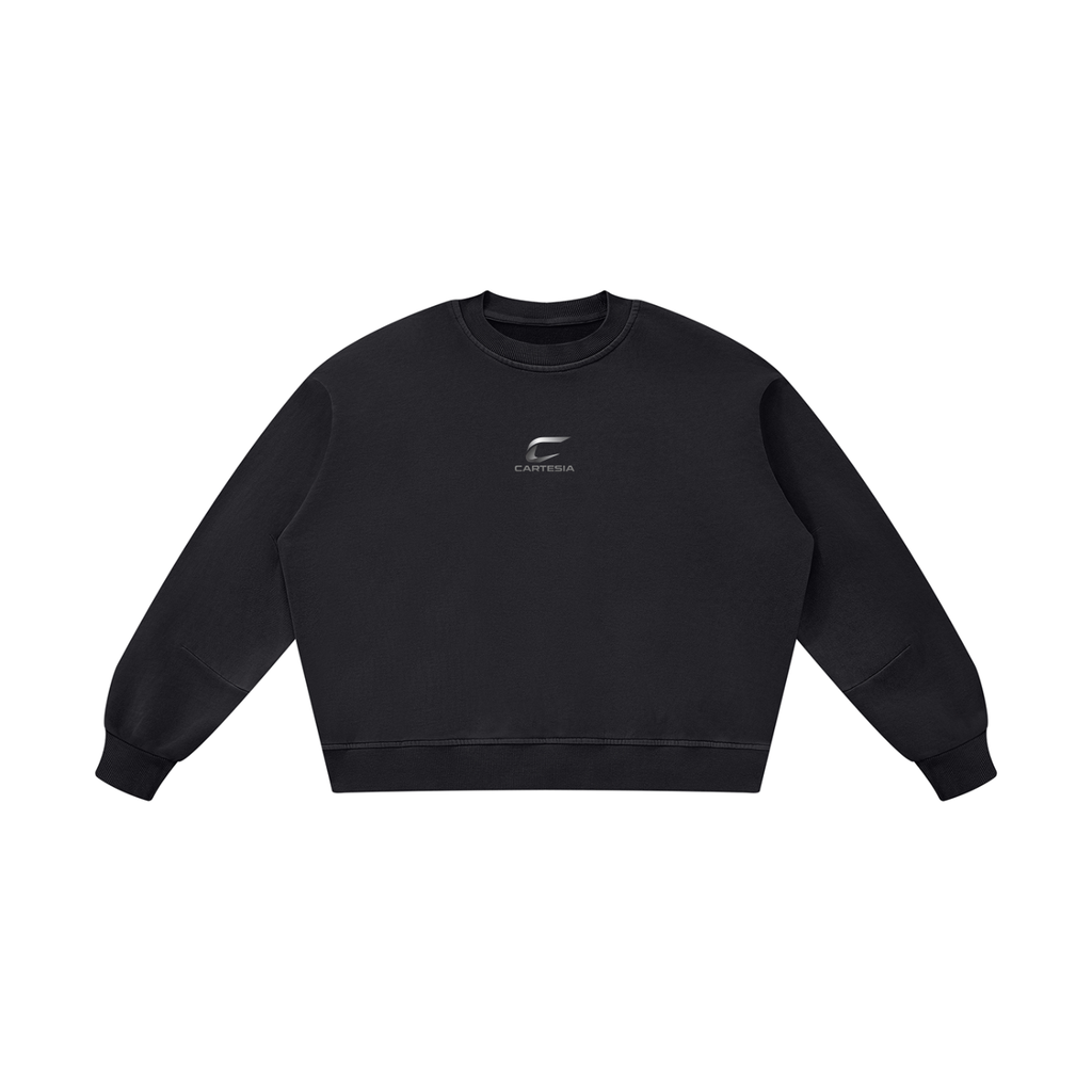 Boxy Vintage Washed Sweatshirt