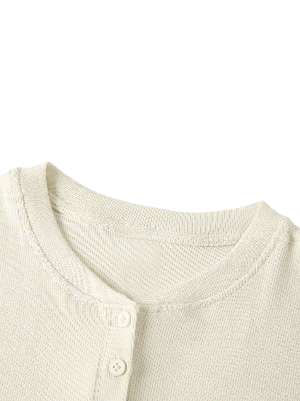 Signature C Modal Bodycon Henley Shirt