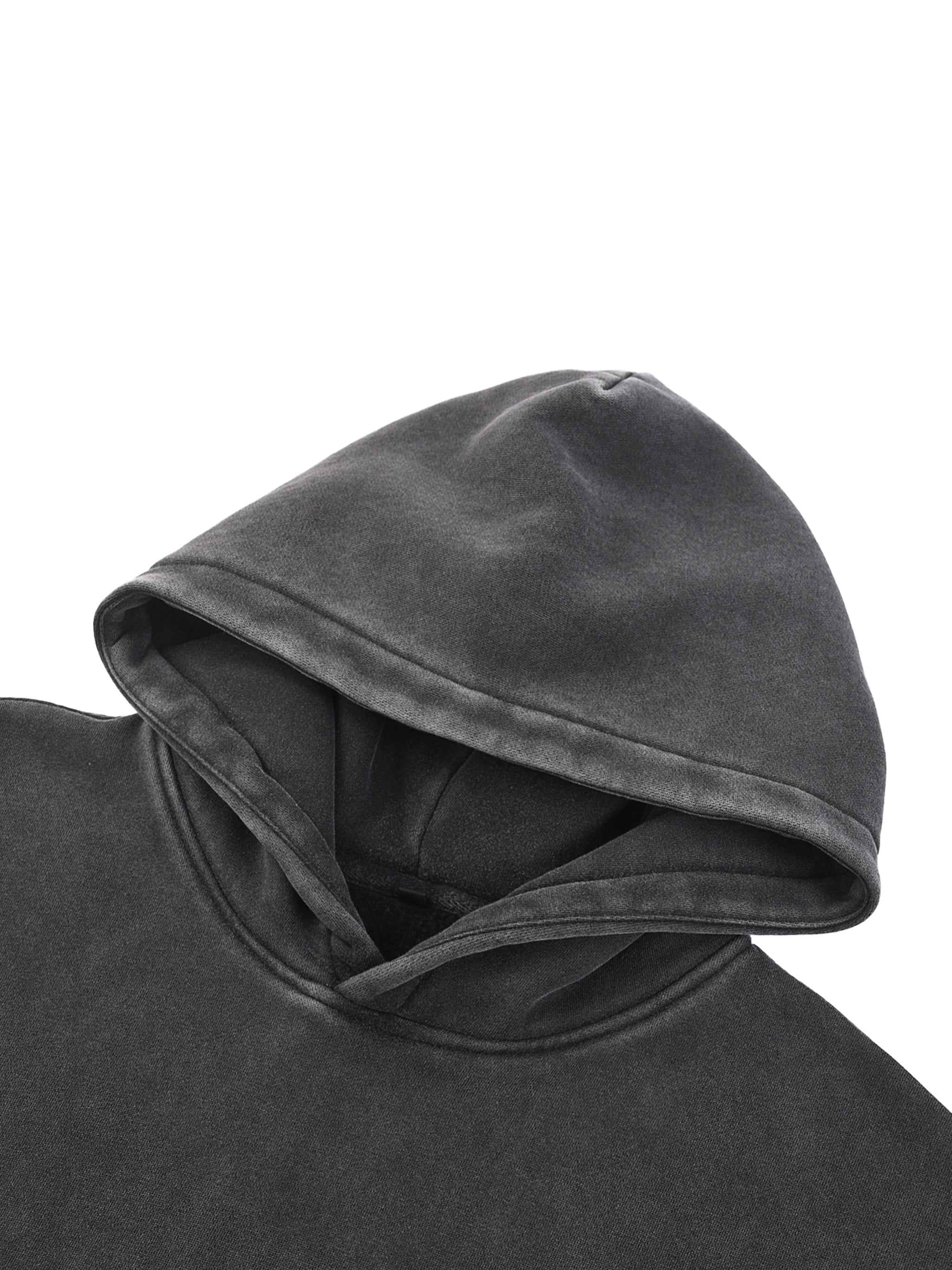 Signature ‘C’ Snow Wash Fleece Oversize Hoodie