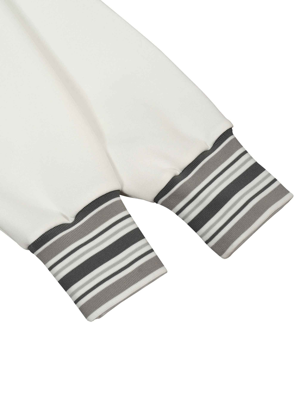 Cartesia Striped Collar Zip Jacket