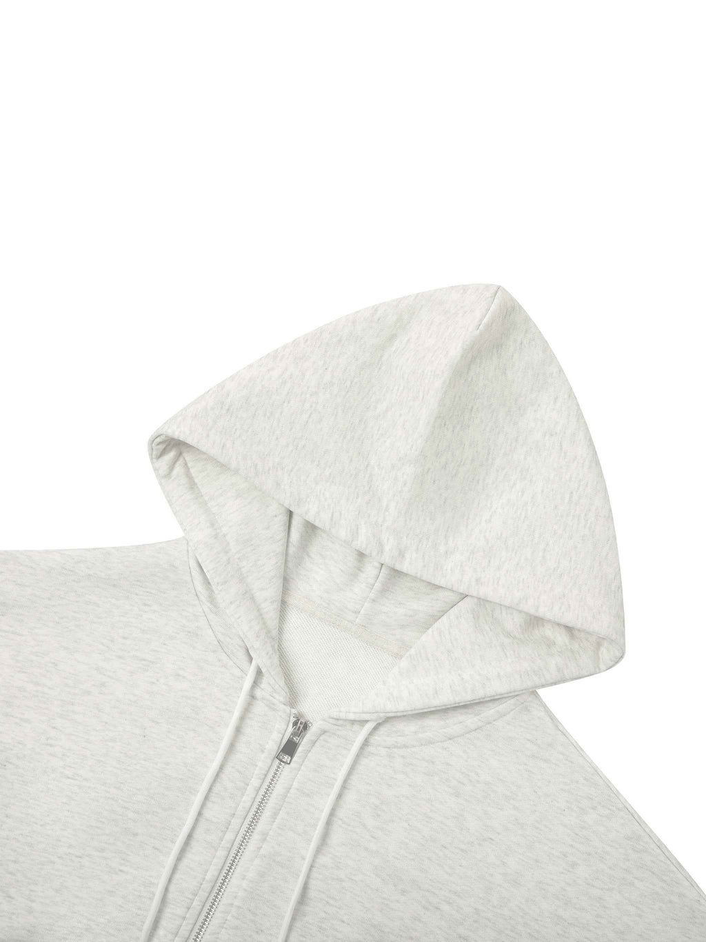 Cartesia Cropped Zip-Up Hoodie