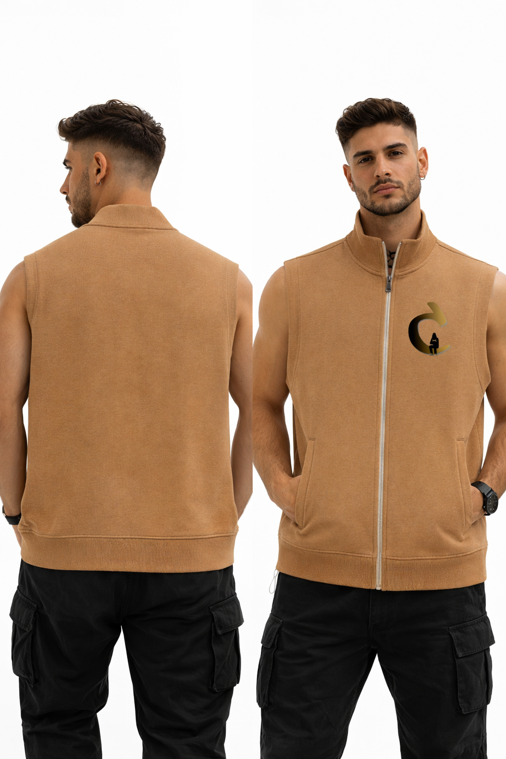 Model wearing Cartesia Vest